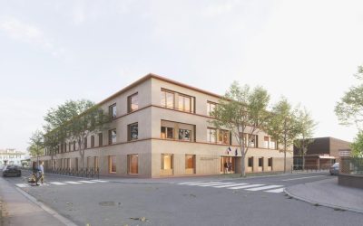 NOUVEAU PROJET POUR ARD – RESTRUCTURATION ET EXTENSION DU GROUPE SCOLAIRE LAGORSSE À FONTAINEBLEAU